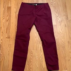 Crosby, red/ cranberry pants